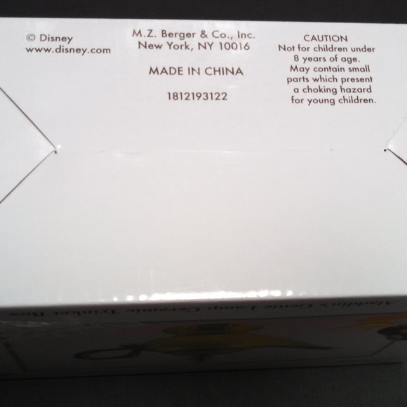 Disney Aladdin Genie Lamp Ceramic Trinket Box New - Picture 4 of 4